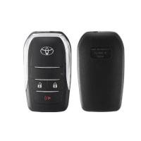 ราคา กรอบกุญแจรีโมทพับโตโยต้า Toyota Vigo Fortuner Altis Avanza Innova แบบ 3 ปุ่ม T3 กรอบรีโมทพับโตโยต้า Toyota Vigo For (16110616104)