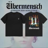 ราคา Gc1 เสื้อยืด Ubermensch G dragon GD อัลบั้มใหม่ PEACEMINUSONE tee แขนสั้นด้านบน CG1 (24476611297)