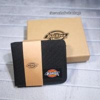 ราคา Dickies กระเป๋าสตางค์ 2พับ กล่อง การ์ด ช่องใส่เหรียญ แบบเรียบ โลโก้เรียบ (24463312787)