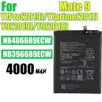 ราคา จัดส่งตลอด 24 ชั่วโมง แบตโทรศัพท์มือถือ Huawei Y9 2019 Y7pro 2019 Y7 prime 2017 Y9 2018 Mate 9 HB406689ECW HB396689ECW หัวเว่ย Y9 2019 Y7 pro 2019 Y7 prime 2017 Y9 2018 Mate 9 แบต ประกัน 1 เดือน (2408