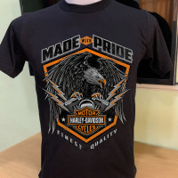ราคา พร้อมส่ง ฤดูร้อนสไตล์ใหม่ขายร้อน HH เสื้อยืด เสื้อฮาเลย์ harley davidson ผ้าบาง50 50 เสื้อผ้า เสื้อวินเทจ USA เสื้อยืดคอกลมผ้าฝ้าย ขายร้อน (21429402272)