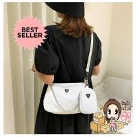 ราคา พร้อมส่ง beautywomen พร้อมส่ง กระเป๋าสะพายข้าง กระเป๋าถือ พร้อมส่ง ผ้าไนล่อน (6491636412)