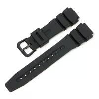 ราคา นาฬิกาสําหรับ Casio DW 290 DW 340 AD 300 ยางเรซิ่นผู้ชายสีดํากีฬากันน้ําซิลิโคนสายรัดข้อมือ 19 มม (24464901521)