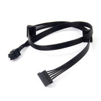 ราคา GPU PCI Express 6Pin Male 1 to 3 SATA SSD Power Supply Cable for CORSAIR CX850M CX750M CX600M CX500M CX430M Modular (19680880411)