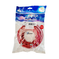 ราคา LAN CAT6 RJ45 Patch Cord สายแลน LINK US 5110LZ X ยาว 10เมตร (24167308482)