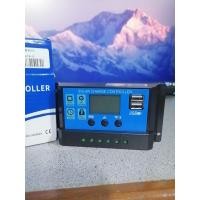 ราคา PWMโซล่าชาร์จเจอร์ Solar charger controlle โซล่าร์ชาร์จเจอร์ 30A 60A 100A ชาจเจอร์โซล่า 12v24v ชาร์จเจอร์mpptแท้ LCD Display Dual USB Solar Panel Charger โซล่าชาร์จเจอร์ (21644119888)