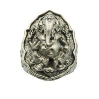 ราคา แหวนพระพิฆเนศ พิมพ์ใหญ่ หลวงปู่หงษ์ พรหมปัญโญ สุสานทุ่งมน วัดเพชรบุรี อ ปราสาท จ สุรินทร์ เทพเจ้าแห่งความสำเร็จ (22272538767)