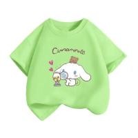 ราคา HOBIBEAR เสื้อยืดน่ารัก Cinnamoroll สำหรับเด็ก ระบายอากาศหลวมพอดีสวมใส่ในช่วงฤดูร้อน (24097947260)
