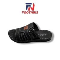 ราคา รองเท้าแตะลำลองFootniks PU 33 0962m คุณภาพดี มี 2 สี ดำน้ำตาล (24285631617)