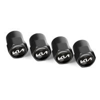ราคา 4PCS กันน้ํายางวาล์ว Caps ฝุ่น Stem สําหรับรถยนต์ KIA ใช้งานร่วมกับ Sportage Rio Ceed Proceed Sorento Picanto (24465040121)