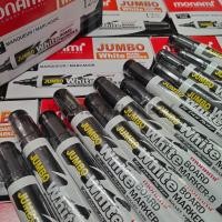 ราคา ปากกาไวท์บอร์ด จัมโบ้ Monami Jumbo whiteboard marker มี 4 สี น้ำเงิน ดำ แดง เขียว กล่อง 12 ด้าม (16510172102)