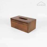 ราคา MINIWOOD กล่องกระดาษทิชชู่ กล่องใส่ทิชชู่ กล่องทิชชู่ ซอฟท์บ็อก Tissue Holder ผลิตจากไม้ยางพารา (14725905577)