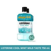 ราคา 1 แถม 1 LISTERINE ORIGINAL COOL MINT COOL MINT ZERO ALCOHOL TARTAR MOUTHWASH 750 ML น้้ายาบ้วนปาก ลิสเตอรีน ออริจินัล คูลมินต์ คูลมินต์ ซีโร่ แอลกอฮอล์ ทาร์ทาร์ 750 มล 1 แพ็ค (22655427028)
