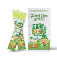 ราคา Fiber Mate Jelly ไฟเบอร์เมท เจลลี่ ไฟเบอร์ 1 กล่อง บรรจุ 10 ซอง หมดอายุ 28 03 2027 (19863572851)