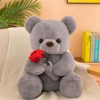 ราคา Dimama 25cm ของขวัญวันวาเลนไทน์สำหรับแฟน ตุ๊กตาหมี ดอกกุหลาบ ตุ๊กตา ของขวัญวันเกิดสำหรับเด็ก (23644832929)
