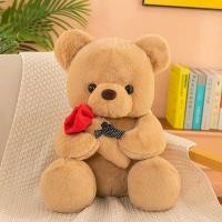 ราคา Dimama 25cm ของขวัญวันวาเลนไทน์สำหรับแฟน ตุ๊กตาหมี ดอกกุหลาบ ตุ๊กตา ของขวัญวันเกิดสำหรับเด็ก (23644832928)