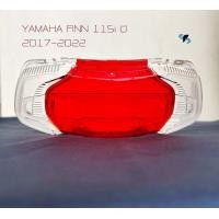 ราคา ฝาไฟท้ายพร้อมไฟเลี้ยว ฝาครอบไฟท้าย ชุด ยามาฮ่า ฟินน์ 115i YAMAHA FINN ปี 2017 2022 เเดง ใส งาน HMA (16425796236)
