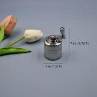 ราคา เครื่องบดยาเส้นโลหะสังกะสี4ชั้นขนาด40มม พร้อมที่จับหม้อพริกไทยกัญชาเครื่องเทศอุปกรณ์บุหรี่สมุนไพร (23618524200)