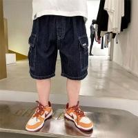 ราคา HOBIBEAR กางเกงเด็กผู้ชาย กางเกงยีนส์เด็กผู้ชาย กางเกงยีนส์ขาสั้นเด็กชาย กางเกงลำลอง เนื้อผ้ายืด ผ้ายีนส์ยืด (23850642735)