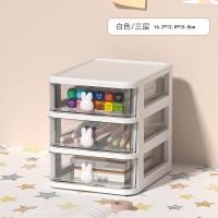 ราคา ส่งใน24 ชม กล่องลิ้นชักพลาสติกใสขนาดเล็กกล่องเก็บของตั้งโต๊ะกล่องเก็บเครื่องเขียน2 3 4 5ชั้น ลิ้นชักเล็กSmall transparent plastic drawer box (23412029676)