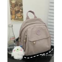 ราคา กระเป๋าเป้สะพายหลังมินิผ้าใบกันน้ําความจุขนาดใหญ่คุณภาพสูง สีม่วง ผู้หญิง ฤดูใบไม้ผลิ ฤดูร้อน 2023 กระเป๋าสะพายคู่แฟชั่น (21949445681)