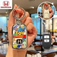 ราคา 2ปุ่ม เคสรีโมทกุญแจรถยนต์ สําหรับHONDA jazz HR V CR V BR V เคสกุญแจรถ jazz gk พวงกุญแจรถ jazz G2 (23093693884)