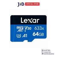 ราคา 64 GB MICRO SD CARD ไมโครเอสดีการ์ด LEXAR HIGH PERFORMANCE 633X BLUE SERIES LMS0633064G (24258671701)