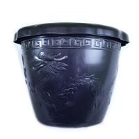 ราคา Big one อ่างพลาสติก ลายมังกร No 161 กระถางต้นไม้ อ่างบัวขนาดใหญ่ พลาสติกหนา (24531986114)