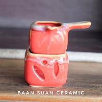 ราคา Baansuanceramic เตาอโรมา เตาน้ำมันหอมระเหย เตาน้ำหอม เตาเทียน เซรามิค (1656612017)