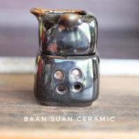 ราคา Baansuanceramic เตาอโรมา เตาน้ำมันหอมระเหย เตาน้ำหอม เตาเทียน เซรามิค (1656612016)