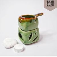 ราคา Baansuanceramic เตาอโรมา เตาน้ำมันหอมระเหย เตาน้ำหอม เตาเทียน เซรามิค (8789520000)