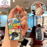 ราคา 3ปุ่ม ปลอกกุญแจรถยนต์ แบบพับได้ สําหรับ TOYOTA REVO ALTIS เคส กุญแจ รถ toyota revo พวงกุญแรถยนต์ toyota hilux (23111284289)