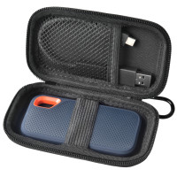 ราคา Hard Case ใช้งานร่วมกับ SanDisk Extreme PRO สําหรับ SanDisk 500GB 1TB 2TB 4TB แบบพกพาภายนอก SSD กระเป๋าเดินทางสําหรับ Crucial X8 (22982607184)