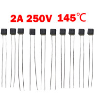 ราคา 10ชิ้น ฟิวส์พัดลม 145 องศา 140 องศา 135 องศา 2A 250v ใส่พัดลมทุกยี่ห้อ เทอร์โมฟิวส์ พัดลม 145 C 140 C 135 C 2A 250V HATARI ฮาตาริ และ ทั่วไป ฟิวส์เหลี่ยม อะไหล่พัดลม เทอร์โมฟิวส์ ฟิวส์พัดลม ฟิวส์ความร
