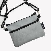ราคา DOUBLE MINI BAG STRAP 130 cm กระเป๋าห้อยคอ สามารถปรับสายสะพายข้างได้ ใส่บัตรใส่เหรียญได้ m ma (24463451211)