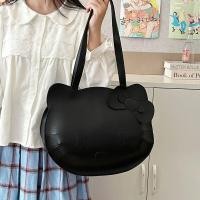 ราคา กระเป๋าถือทรงตุ๊กตาคิตตี้ความจุขนาดใหญ่ กระเป๋าสะพายไหล่แบบสะพายข้าง กระเป๋าถือลายการ์ตูน 3 มิติ กระเป๋าถือ PU สำหรับผู้หญิง (23150263168)