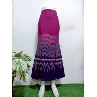 ราคา กระโปรงหางปลายาว กระโปรงทรงหางปลา ผ้าฝ้ายหมักโคลน ผ้าไทยใส่แล้วสวย เอวสม็อคหลัง (24488966520)