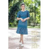 ราคา ชุดผ้าฝ้ายชุดเดรสใส่ทำงานผ้าฝ้ายพิมพ์ลายผ้าฝ้ายเชียงใหม่สวยๆ (21469646133)