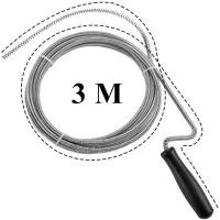 ราคา งูเหล็ก งูเหล็กล้างท่อ ยาว 3 เมตร งูเหล็กล้วงท่อ งูเหล็กท่อตัน งูเหล็กทลวง งูเหล็กส้วมตัน เหล็กทะลวงท่อ สปริงทะลวงท่อตัน (6308400563)