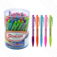 ราคา ปากกาลูกลื่นหมึกน้ำมัน 0 5mm Pencom OG 32 กระป๋อง 50 ด้าม (10124735668)