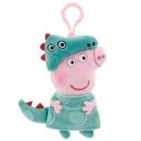 ราคา ของแท้ Peppa Pig George ตุ๊กตาของเล่นตุ๊กตาคุณภาพสูงพวงกุญแจการ์ตูนสัตว์พวงกุญแจตุ๊กตาจี้เด็กคริสต์มาสของขวัญ (24123051450)