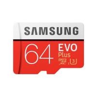 ราคา 64GB ไมโครเอสดีการ์ดซัมซุง รุ่นใหม่ พร้อมอแดปเตอร์ MICRO SD CARD SAMSUNG 64 GB EVO PLUS CLASS 10 U1 รับประกัน10ปี (1758278917)