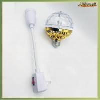 ราคา หลอดไฟดิสโก้ ไฟปาร์ตี้ กระพริบตามจังหวะ ไฟเทค โคมไฟโปรเจคเตอร์ ไฟดิสโก้เทค 7 สี ไฟคาราโอเกะ ไฟปาร์ตี้ คริสตัลหมุน (23470471044)