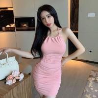 ราคา มินิเดรสรัดรูปผูกคอโชว์หลัง เดรสเกาะอกทรงสลิมรัดรูป เดรสเปิดไหล่เซ็กซี่ มีให้เลือกสี เดรสเกาะอกทรงสลิมรัดรูป (16281353351)