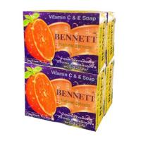 ราคา Bennett เบนเนท สบู่วิตามินC E 130 กรัม แพ๊ค 4 ก้อน (17508504517)
