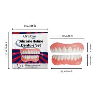 ราคา ใหม่ฟันปลอมซิลิโคน Upper Lower Veneers Perfect หัวเราะ Veneers ฟันปลอมวางฟันปลอม Braces สบายฟัน (24468794346)