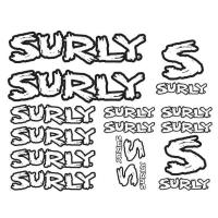 ราคา SURLY ชุดสติ๊กเกอร์ไวนิลเคลือบคุณภาพสูงสำหรับจักรยาน (11166241241)
