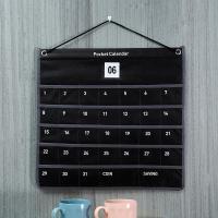 ราคา ปฏิทินออมเงิน ปฏิทินออมเงินมินิมอล planner แบบแขวนผนัง ปีใหม่มาสร้างวินัยในการเก็บออมเงิน POCKET CALENDAR (17104340694)