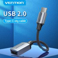 ราคา Vention USB C OTG adapter USB 2 0 C USB ตัวผู้2 0 คอนเนคเตอร์ตัวเมีย OTG สายอะแดปเตอร์สำหรับ Lenovo Samsung HuaWei โทรศัพท์มือถือ XiaoMi HP แท็บเล็ตแล็ปท็อป U Disk (8076303335)