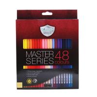 ราคา ลดล้างสต๊อก MASTERART Master Series 48 Colours Pencils ดินสอสีไม้ มาสเตอร์อาร์ต 48 สี รุ่น มาสเตอร์ซีรีย์ (24061648433)